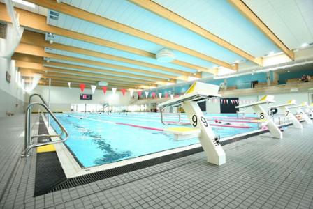 Schwimmhalle 50m Becken 